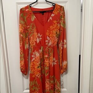 INC International Concepts Vibrant Red Dress